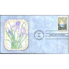 #4165 Louis Comfort Tiffany 3-D Laz FDC