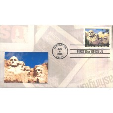 #4268 Mount Rushmore 3-D Laz FDC