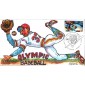 #2619 Olympic Baseball Adams FDC