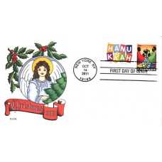 #4583-84 Hanukkah - Kwanzaa COH AFDCS FDC