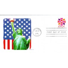 #5339 Hearts Blossom - Love AFDCS FDC