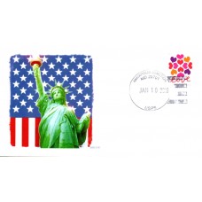 #5339 Hearts Blossom - Love AFDCS FDC