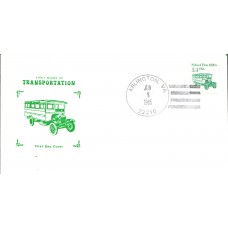 #2123 School Bus 1920s Alexander FDC