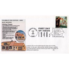 #3186l Postwar Baby Boom Alto FDC