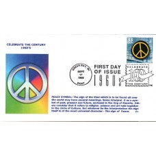 #3188m Peace Symbol Alto FDC