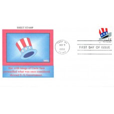 #3260 Uncle Sam Hat Alto FDC