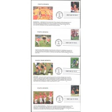 #3399-3402 Youth Team Sports Alto FDC Set