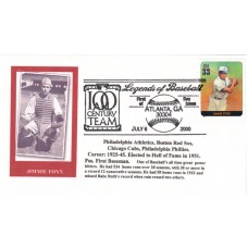 #3408n Jimmie Foxx Alto FDC