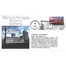 #3595 Greetings From Ohio Alto FDC