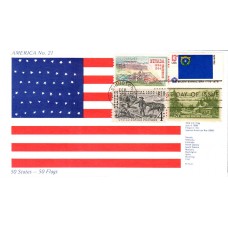 #1668 Nevada State Flag Combo America FDC