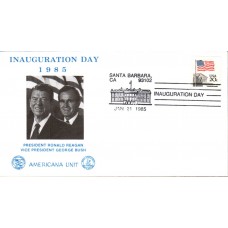 Reagan - Bush 1985 Americana Unit Inauguration Cover