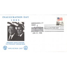 Reagan - Bush 1985 Americana Unit Inauguration Cover