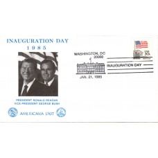 Reagan - Bush 1985 Americana Unit Inauguration Cover