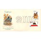 #1957 California Birds - Flowers Combo APAS FDC