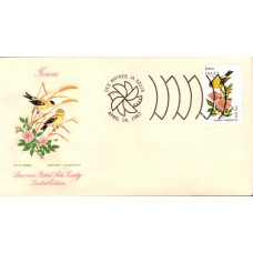 #1967 Iowa Birds - Flowers APAS FDC