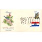 #1977 Missouri Birds - Flowers Combo APAS FDC