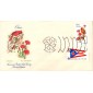 #1987 Ohio Birds - Flowers Combo APAS FDC