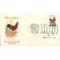 #1991 Rhode Island Birds - Flowers Combo APAS FDC