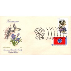 #1994 Tennessee Birds - Flowers Combo APAS FDC