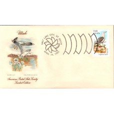 #1996 Utah Birds - Flowers APAS FDC