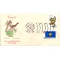 #1997 Vermont Birds - Flowers Combo APAS FDC