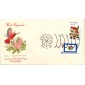 #2000 West Virginia Birds - Flowers Combo APAS FDC