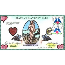 #2440-41 Love - Birds Anagram FDC 