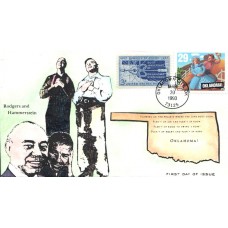 #2722 Oklahoma Anagram FDC