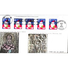 #2873v Santa Claus PNC Anagram FDC