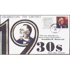 #3185a Franklin D. Roosevelt Anagram FDC