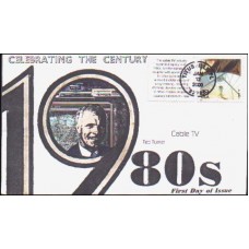 #3190f Cable TV Anagram FDC