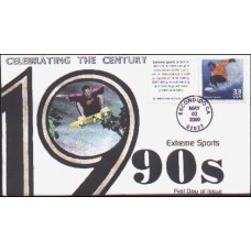 #3191d Extreme Sports Anagram FDC