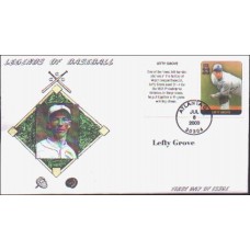 #3408k Lefty Grove Anagram FDC