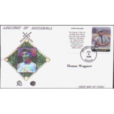 #3408q Honus Wagner Anagram FDC