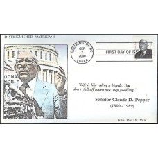 #3426 Claude Pepper Anagram FDC