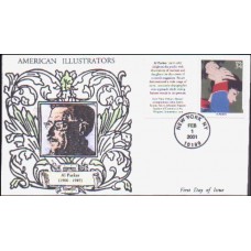 #3502f Al Parker Anagram FDC