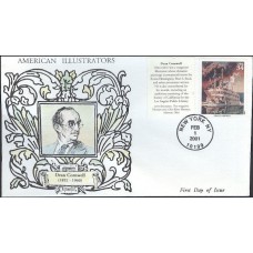 #3502j Dean Cornwell Anagram FDC