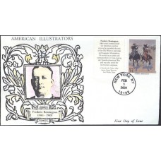 #3502p Frederic Remington Anagram FDC