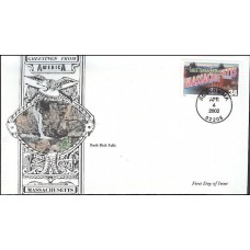 #3581 Greetings From Massachusetts Anagram FDC