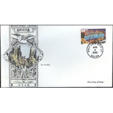 #3604 Greetings From Utah Anagram FDC