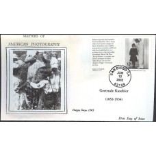 #3649d Gertrude Kasebier Anagram FDC 