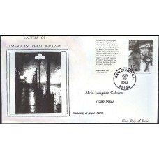 #3649f Alvin Langdon Coburn Anagram FDC 