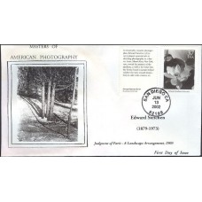 #3649g Edward Steichen Anagram FDC 