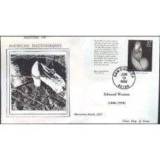 #3649j Edward Weston Anagram FDC 