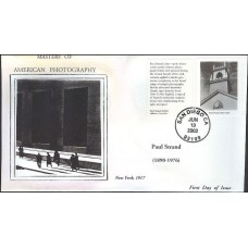 #3649o Paul Strand Anagram FDC 