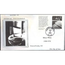 #3649t Minor White Anagram FDC 