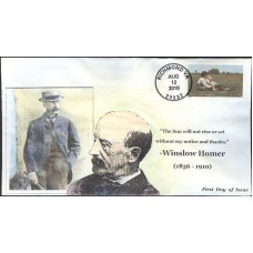 #4473 Homer Winslow Anagram FDC