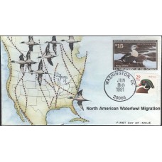 #RW58 King Eiders Anagram FDC