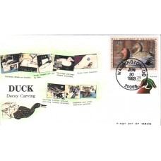 #RW60 Canvasbacks Anagram FDC