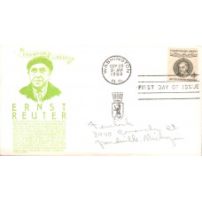 #1136 Ernst Reuter Anderson FDC